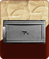 512 - Люк для золы, чугунное литье, серая литье размеры 270х130 мм, вес 4,6 кг 